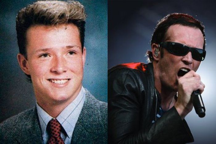Famous Musicians And Their Awkward Yearbook Photos (30 pics)