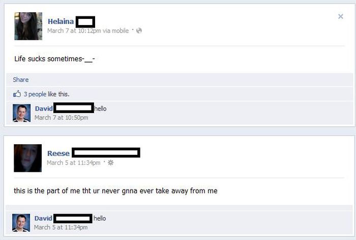 Guy Totally Fails At Picking Up Women On Facebook (10 pics)
