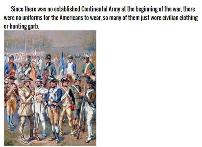 9 Patriotic Facts About The American Revolution (9 pics)