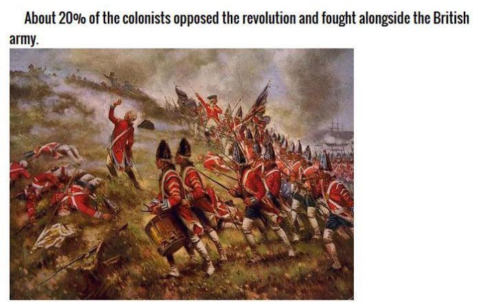 9 Patriotic Facts About The American Revolution (9 pics)