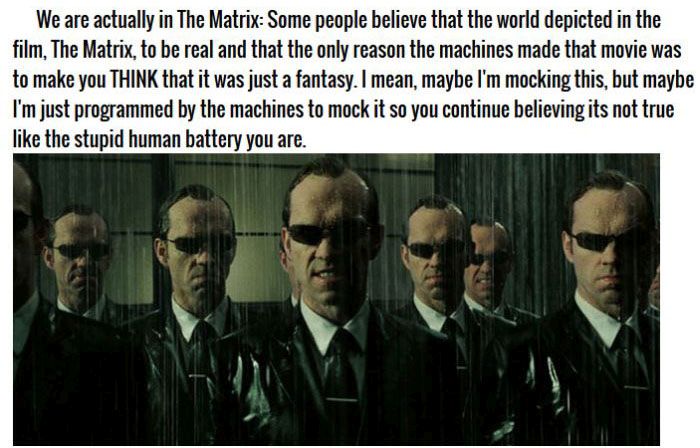 Crazy Conspiracy Theories That People Believe Are True (8 pics)