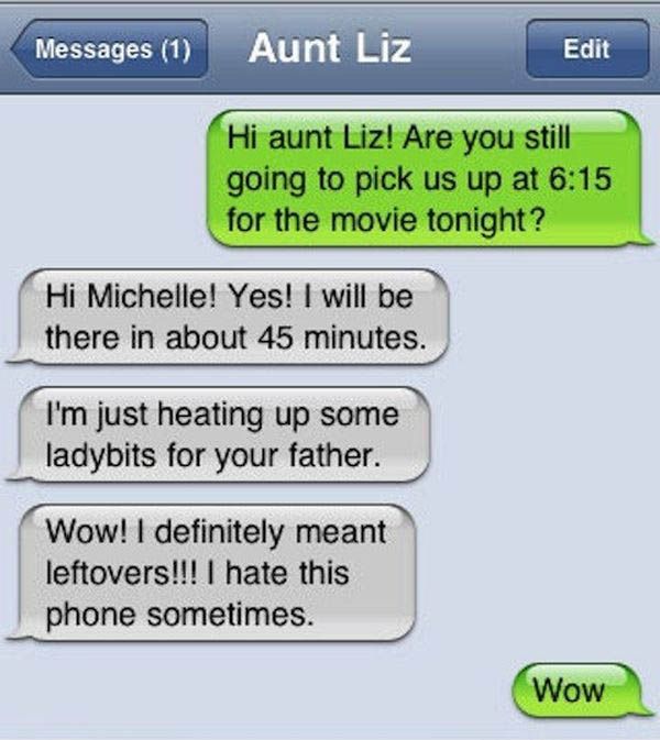Autocorrect Obviously Has A Dirty Mind (23 pics)