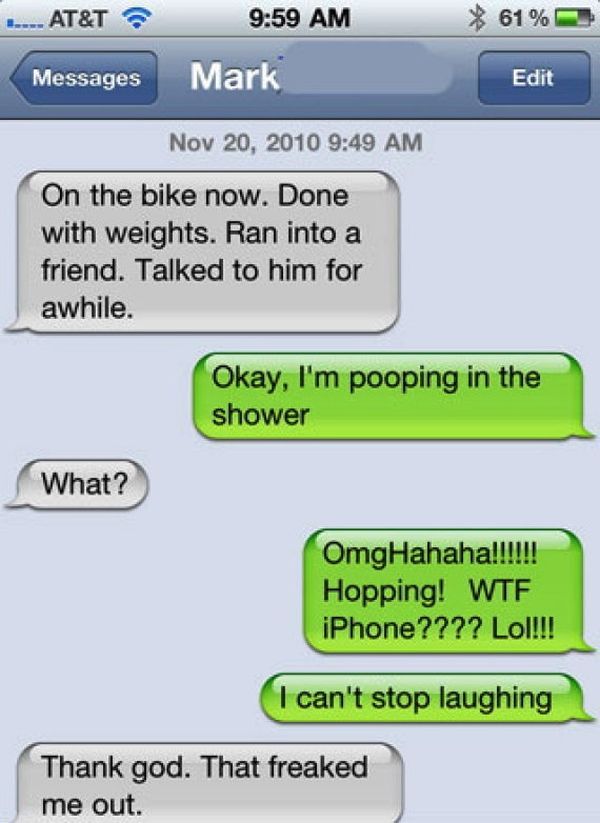 Autocorrect Obviously Has A Dirty Mind (23 pics)