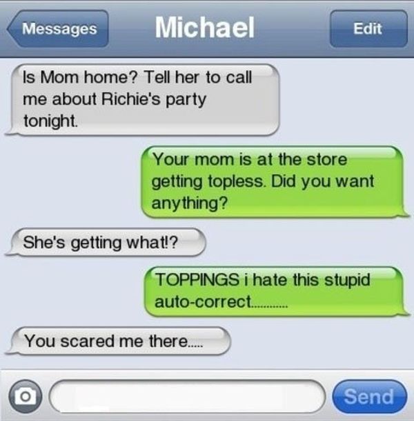 Autocorrect Obviously Has A Dirty Mind (23 pics)