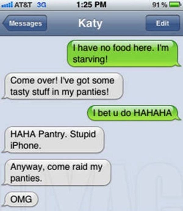 Autocorrect Obviously Has A Dirty Mind (23 pics)