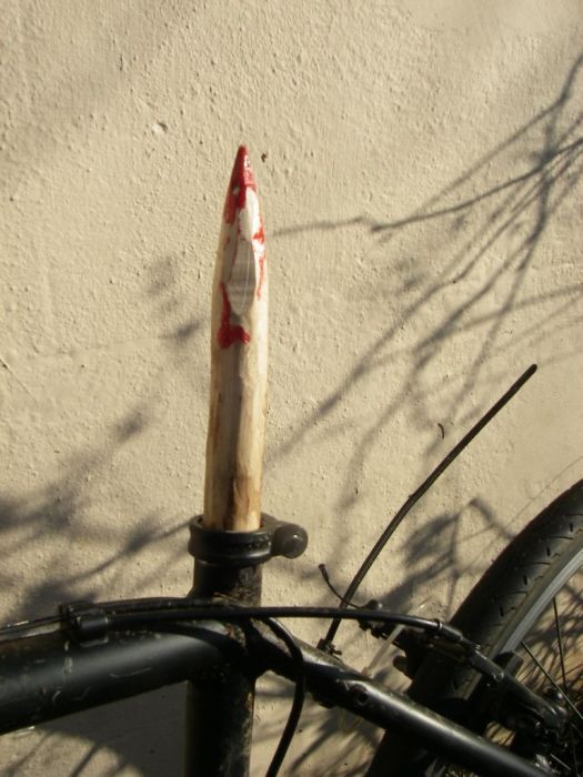 Epic Anti Theft Device For A Bicycle (2 pics)