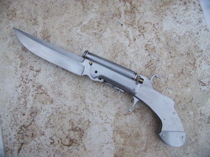 This Knife Gun Combo Is The Weapon You Need (56 pics)