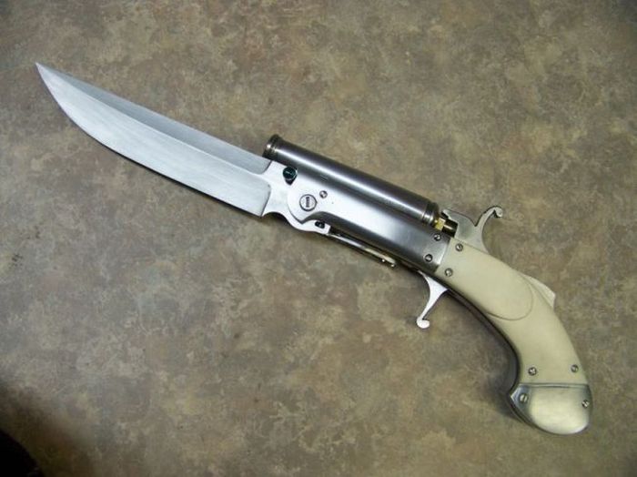 This Knife Gun Combo Is The Weapon You Need (56 pics)