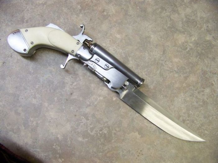 This Knife Gun Combo Is The Weapon You Need (56 pics)