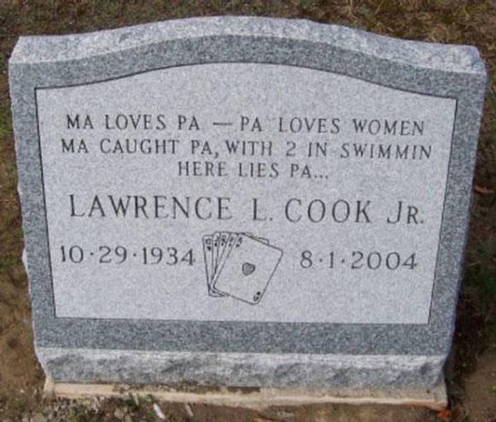 The Funniest Tombstones This World Has To Offer (23 pics)
