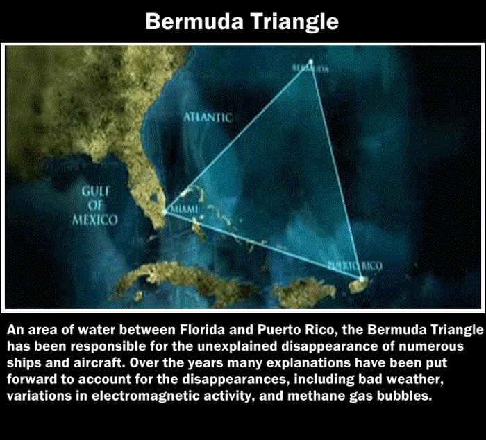 Презентация на английском языке про бермудский треугольник