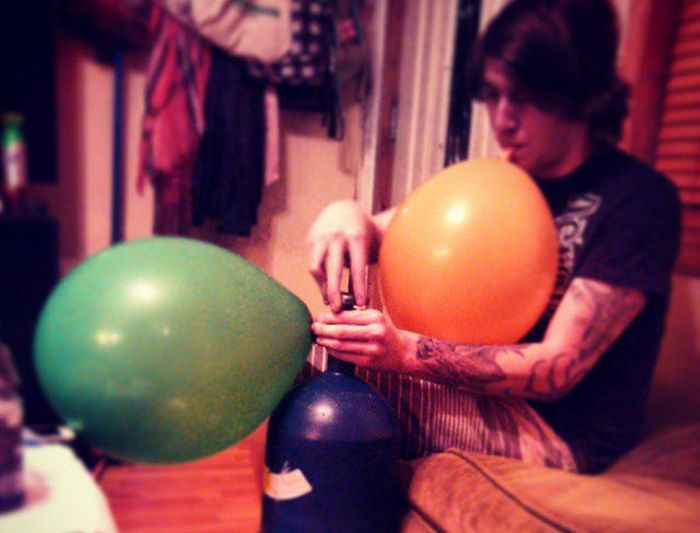 British Teens Consume Laughing Gas (42 pics)