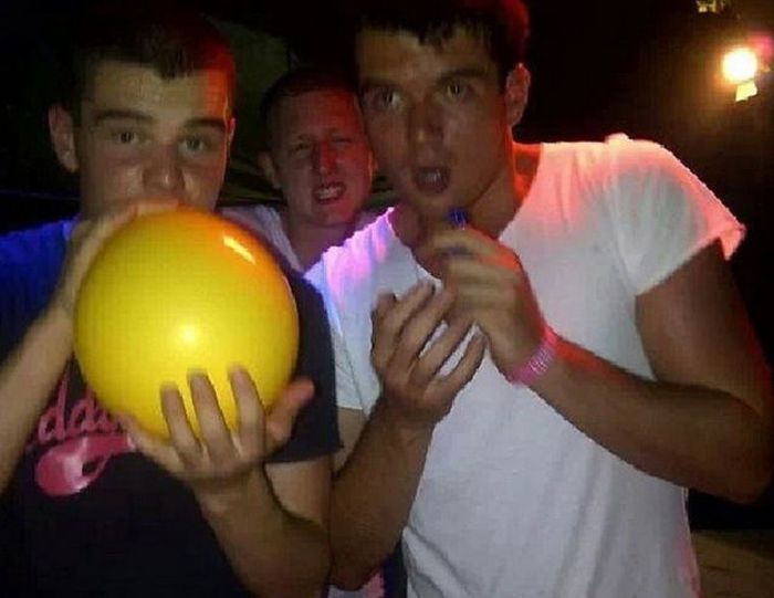 British Teens Consume Laughing Gas (42 pics)