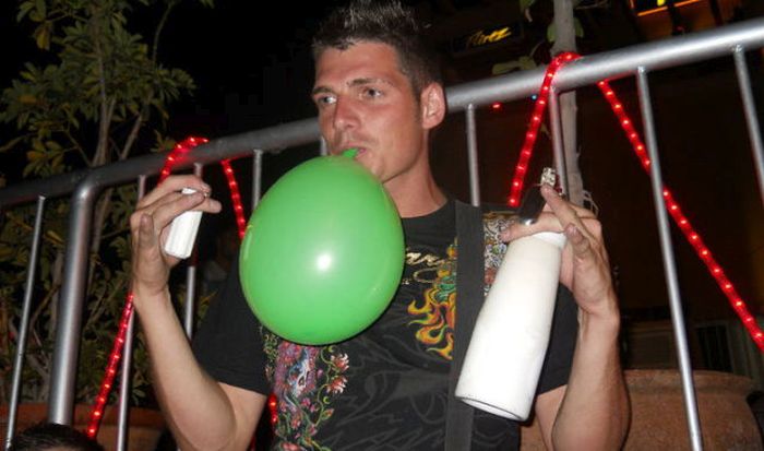 British Teens Consume Laughing Gas (42 pics)