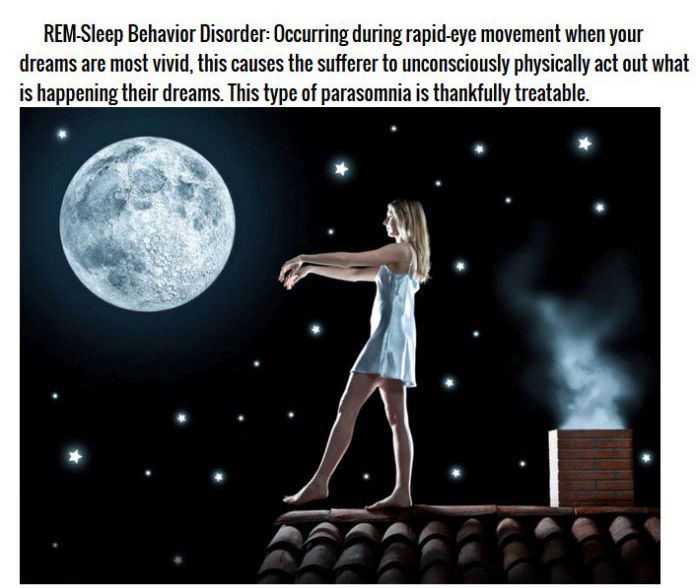 10 Terrifying Sleep Disorders (10 pics)