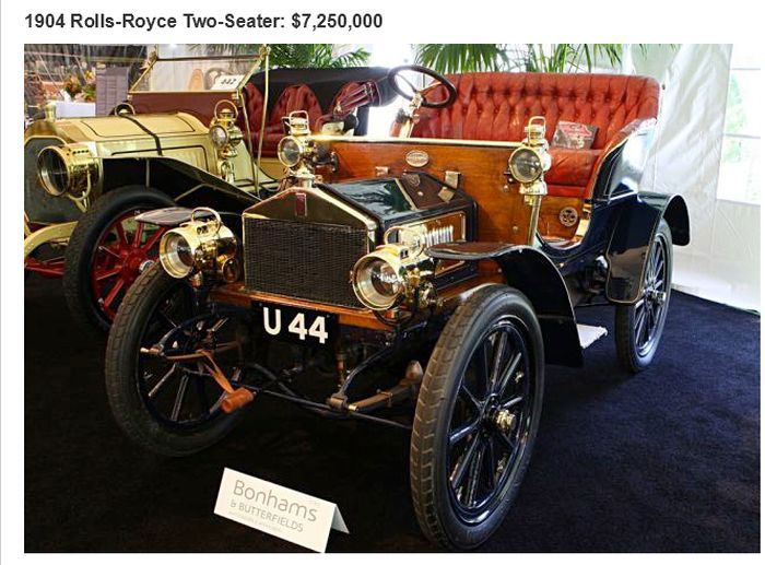 The 26 Most Expensive Cars Ever Sold At An Auction (26 pics)