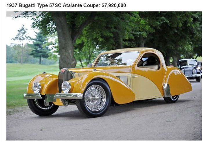 The 26 Most Expensive Cars Ever Sold At An Auction (26 pics)