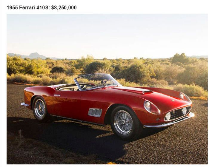 The 26 Most Expensive Cars Ever Sold At An Auction (26 pics)