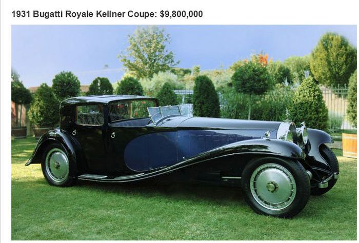 The 26 Most Expensive Cars Ever Sold At An Auction (26 pics)