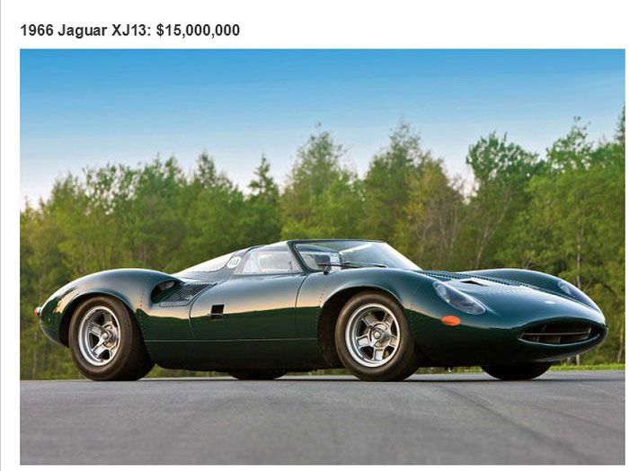 The 26 Most Expensive Cars Ever Sold At An Auction (26 pics)