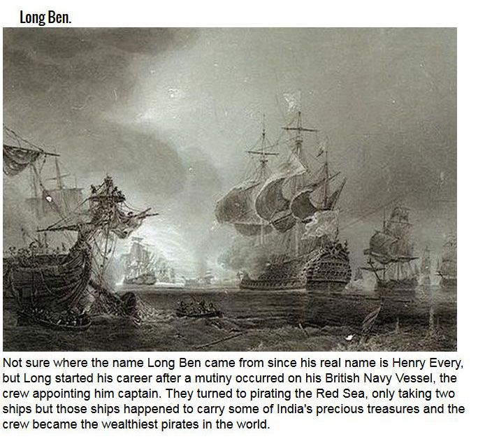 Infamous Pirates That Were Legends Of The Sea (8 pics)