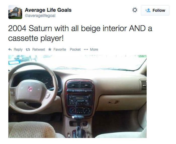 Average Life Goals Is The Twitter Account For Underachievers (15 pics)