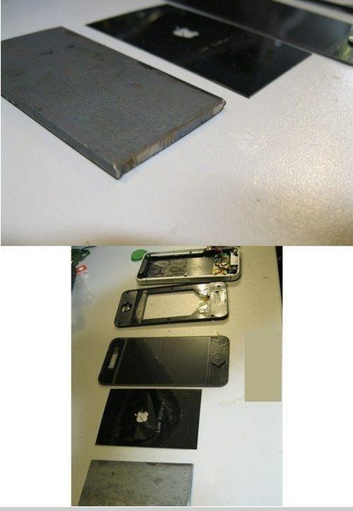 The Inside Of A Fake iPhone (9 pics)
