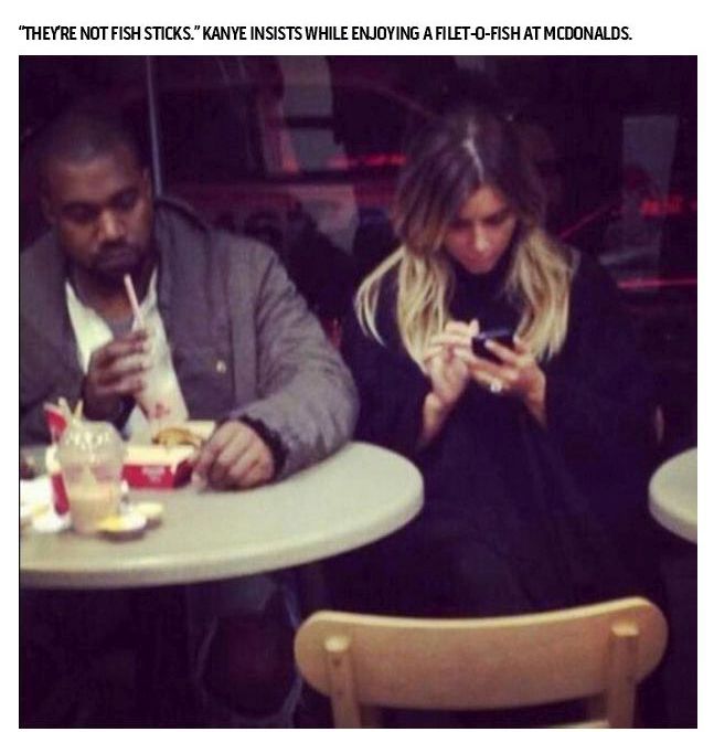 When Kanye West Does Normal Everyday Things (18 pics)