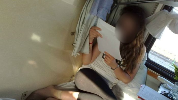 Hot Girls Like To Travel By Train in Russia (39 pics)