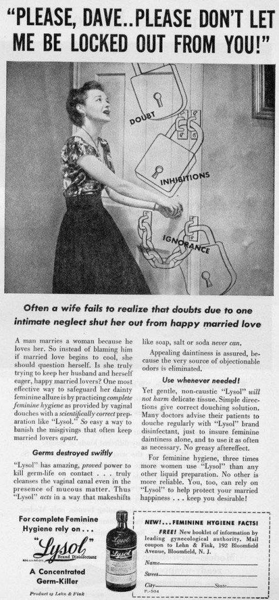 Vintage Ads That Are Totally Sexist (24 pics)