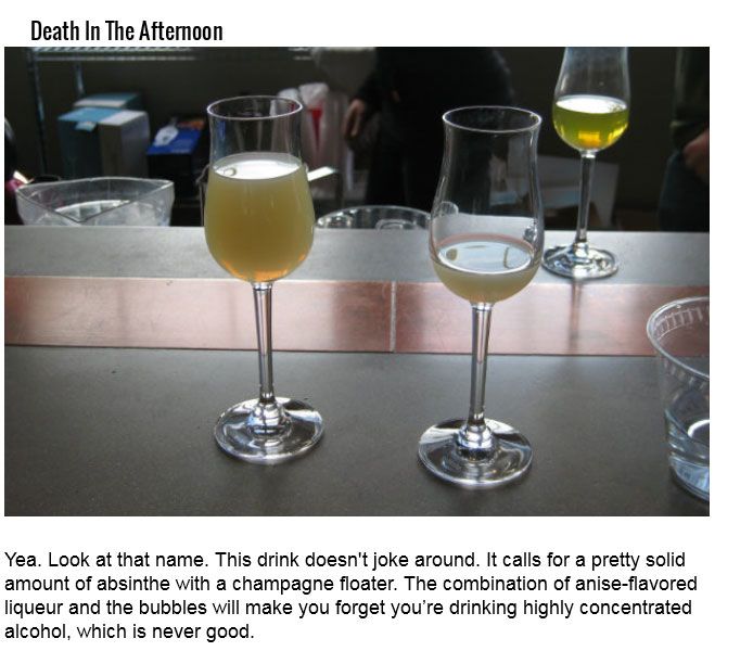 The 9 Deadliest Drinks You Can Order At The Bar (9 pics)