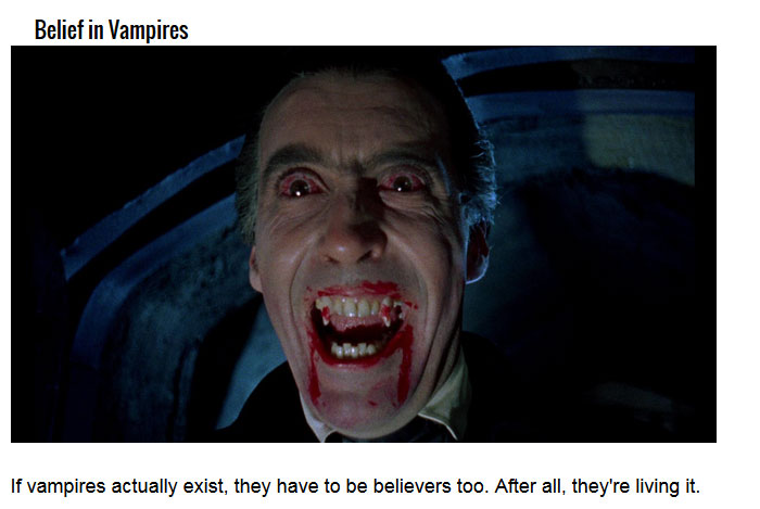Humans Traits That Mimic Vampires (7 pics)