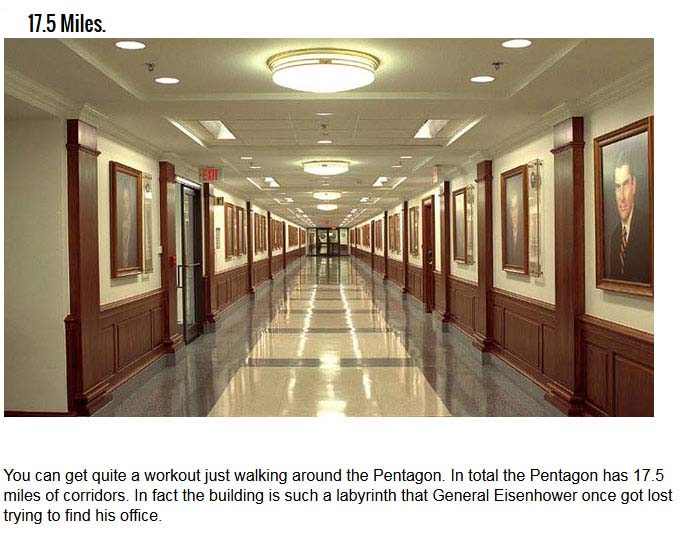 10 Insane Facts About The Pentagon (10 pics)
