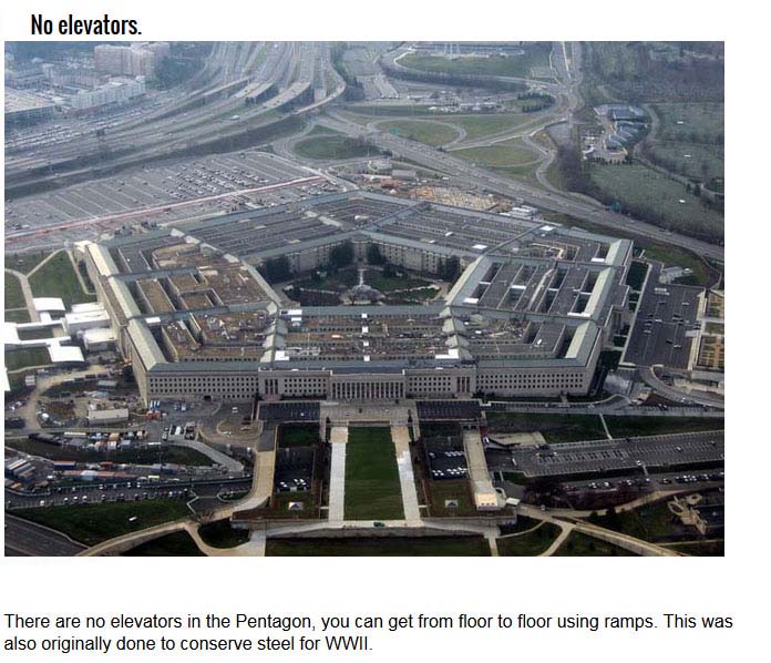 10 Insane Facts About The Pentagon (10 pics)