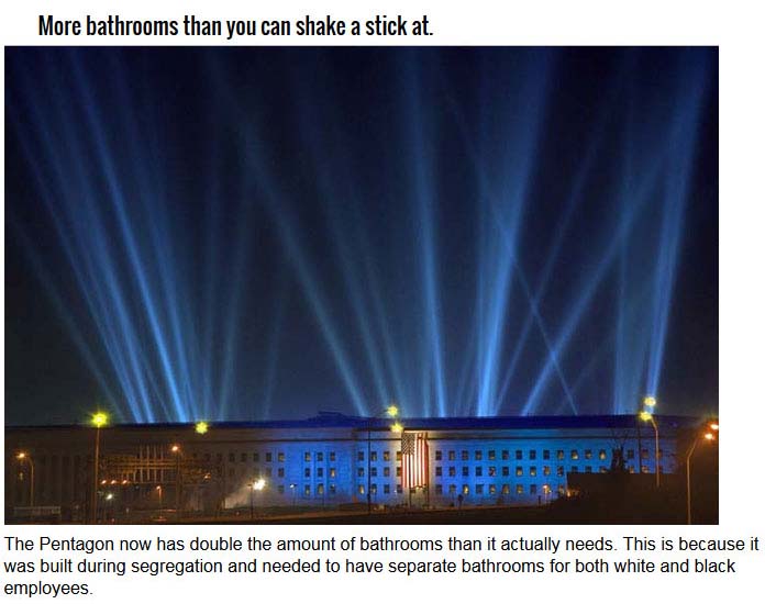 10 Insane Facts About The Pentagon (10 pics)