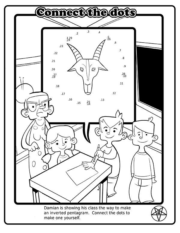 The Satanic Coloring Book Made For Kids (7 pics)