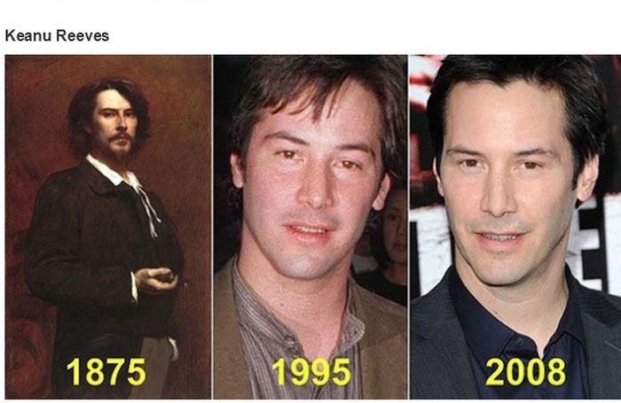 Historical Doppelgangers of Celebrities (34 pics)