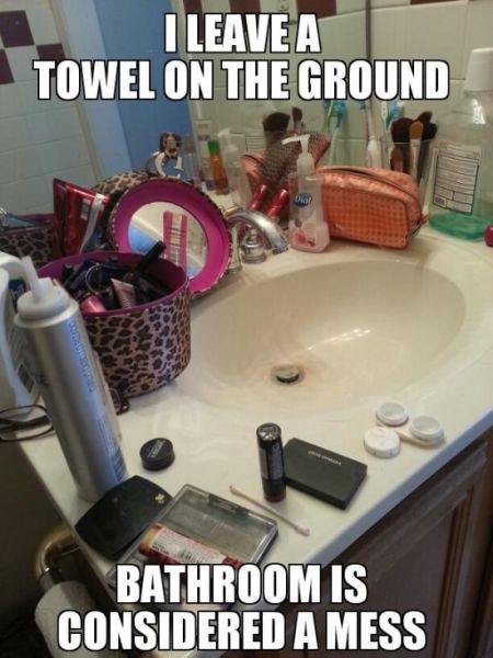 The Truth About Living With A Woman (28 pics)