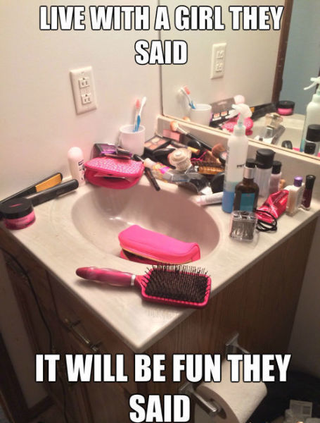 The Truth About Living With A Woman (28 pics)