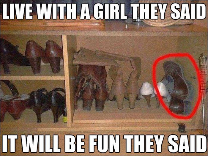 The Truth About Living With A Woman (28 pics)