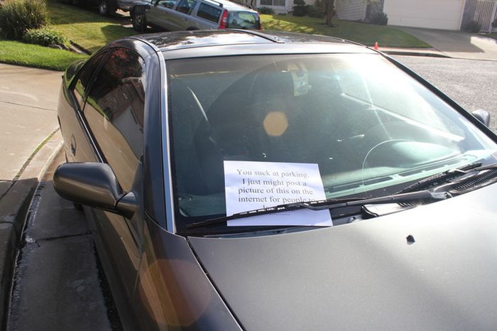If You Park Like A Jerk You Will Pay The Price (24 pics)