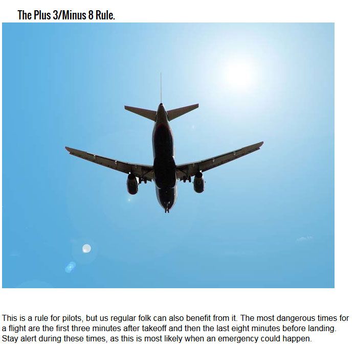 The 10 Best Ways To Survive A Plane Crash (10 pics)
