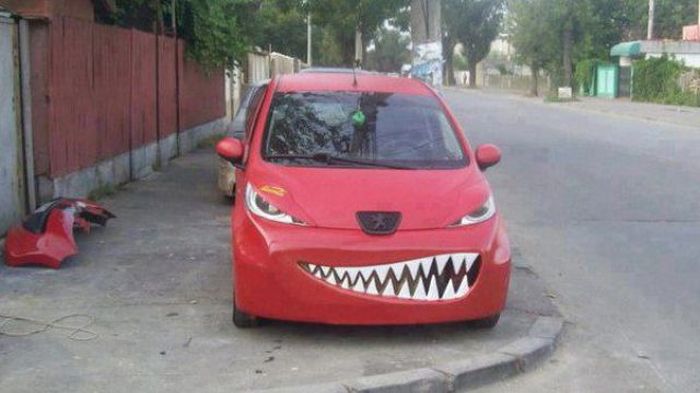Funny Car-Themed Photos. Part 11 (53 pics)