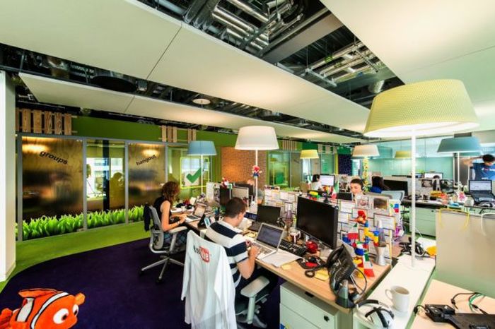 An Inside Look At Google's Dublin Office (75 pics)