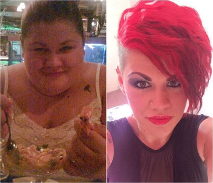 Woman Sheds 189 Lbs And Completely Transforms Herself (13 pics)