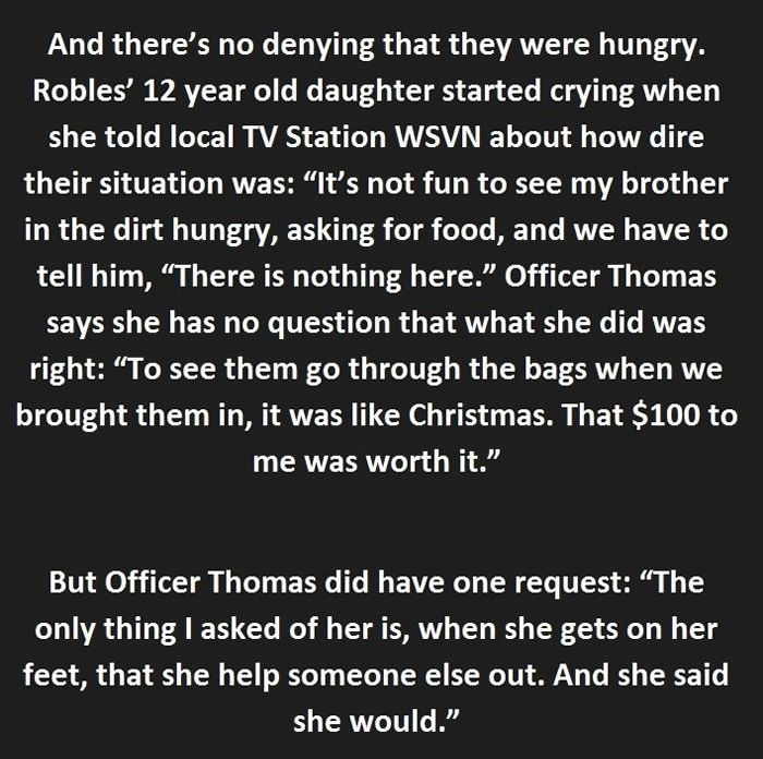 Heartwarming Story Of A Woman That Was About To Be Arrested (4 pics)