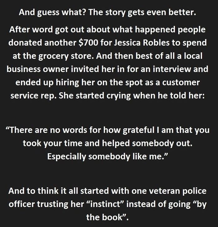 Heartwarming Story Of A Woman That Was About To Be Arrested (4 pics)