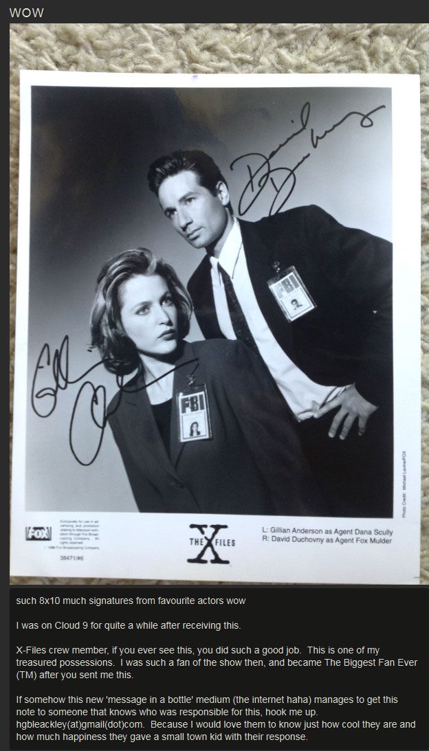 Message In A Bottle For The X-Files (4 pics)