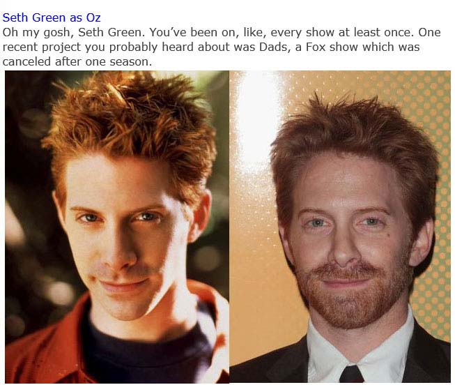 The Cast Of “Buffy The Vampire Slayer” Back In The Day And Today (15 pics)
