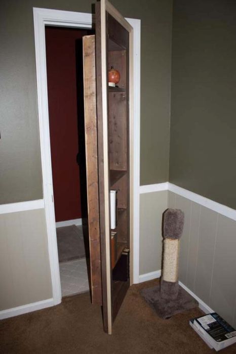 Building A Secret Door DIY (22 pics)